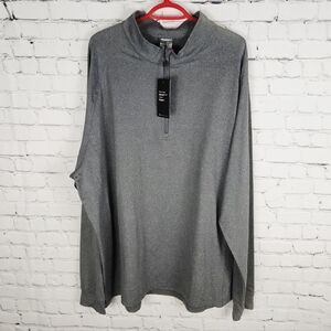 LEVELWEAR | Calibre ⅓ zip long sleeve vented armpit stretch top
